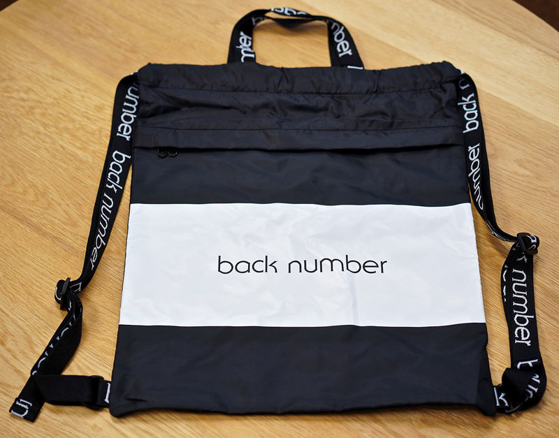 back number 2wayバッグ